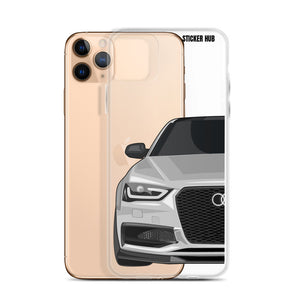 Silver B8.5 Audi S4 - iPhone Case