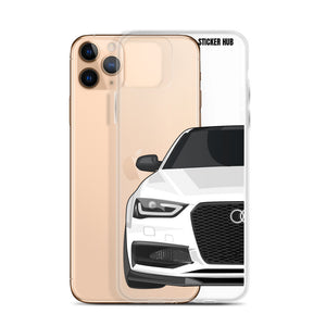 White B8.5 Audi S4 - iPhone Case