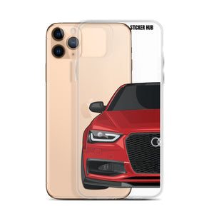 Misano Red B8.5 Audi S4 - iPhone Case