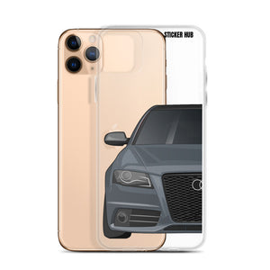 Meteor Gray B8 Audi S4 - iPhone Case