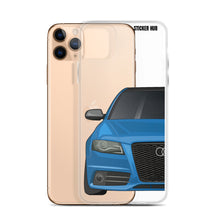 Load image into Gallery viewer, Sprint Blue B8 Audi S4 - iPhone Case