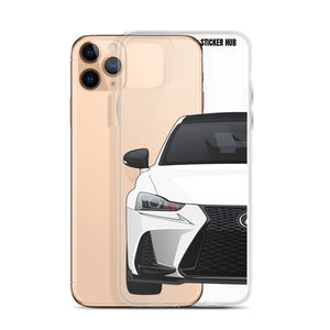 White Lexus IS300 - iPhone Case