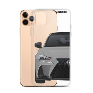 Silver Lexus IS300 - iPhone Case