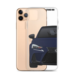 Nightfall Blue Lexus IS300 - iPhone Case