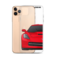 Load image into Gallery viewer, Torch Red C7 Corvette Stingray - iPhone Case