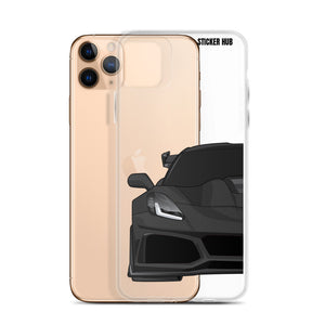 Black C7 Corvette Zr1 - iPhone Case