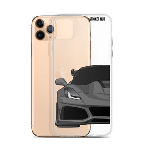 Gray C7 Corvette Zr1 - iPhone Case