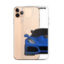 Load image into Gallery viewer, Elkhart Blue C7 Corvette Zr1 - iPhone Case