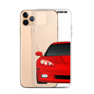 Victory Red C6 Corvette - iPhone Case