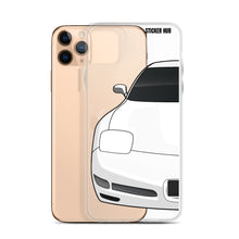 Load image into Gallery viewer, White C5 Corvette Z06 - iPhone Case