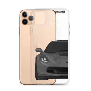 Gray C7 Corvette Z06 - iPhone Case