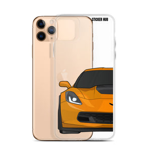 Sebring Orange C7 Corvette Z06 - iPhone Case