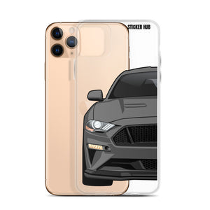 Gray 18-21 Mustang 5.0 - iPhone Case