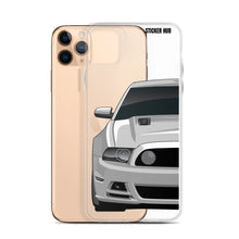 Load image into Gallery viewer, Silver 13-14 Mustang 5.0 - iPhone Case