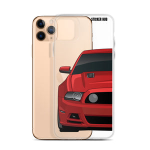 Race Red 13-14 Mustang 5.0 - iPhone Case