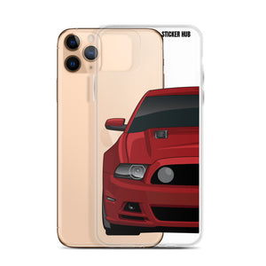 Ruby Red 13-14 Mustang 5.0 - iPhone Case