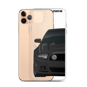 Black 13-14 Mustang 5.0 - iPhone Case