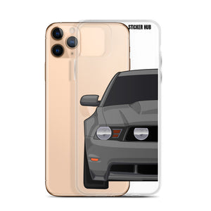 Gray 11-12 Mustang 5.0 - iPhone Case