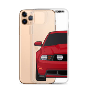 Race Red 11-12 Mustang 5.0 - iPhone Case