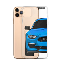 Load image into Gallery viewer, Grabber Blue Mustang GT350 - iPhone Case