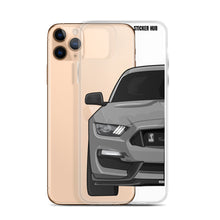 Load image into Gallery viewer, Gray Mustang GT350 - iPhone Case