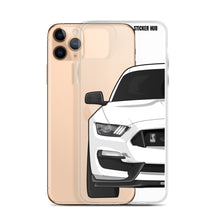 Load image into Gallery viewer, White Mustang GT350 - iPhone Case