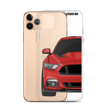 Load image into Gallery viewer, Race Red 15-17 Mustang 5.0 - iPhone Case