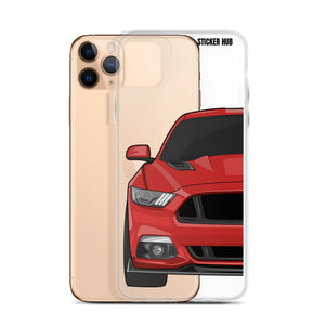 Race Red 15-17 Mustang 5.0 - iPhone Case