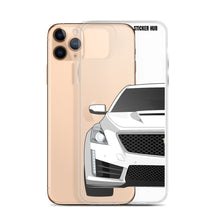 Load image into Gallery viewer, White Cadillac CTS-V - iPhone Case