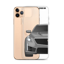 Load image into Gallery viewer, Silver Cadillac CTS-V - iPhone Case