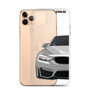 Silver BMW F80 - iPhone Case