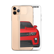 Load image into Gallery viewer, Victory Red 5th Gen Camaro ZL1 - iPhone Case