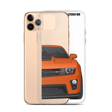 Load image into Gallery viewer, Inferno Orange 5th Gen Camaro ZL1 - iPhone Case