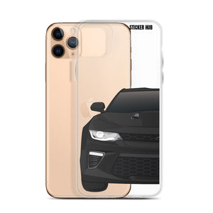 Black 6th Gen Camaro SS - iPhone Case