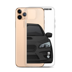 Black 15-17 Subaru WRX STI - iPhone Case