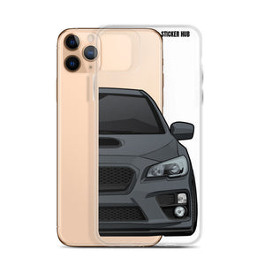 Gray 15-17 Subaru WRX STI - iPhone Case