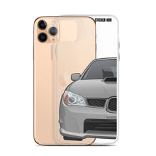 Load image into Gallery viewer, Crystal Grey 06-07 Subaru WRX STI - iPhone Case