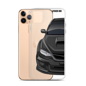 Black 09-14 Subaru WRX STI - iPhone Case