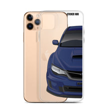 Load image into Gallery viewer, Plasma Blue 09-14 Subaru WRX STI - iPhone Case