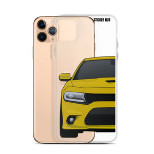 Yellow 15-21 Charger - iPhone Case