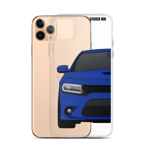 Blue 15-21 Charger - iPhone Case