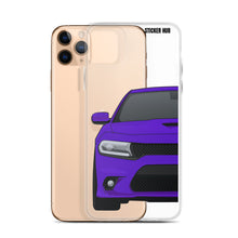 Load image into Gallery viewer, Purple 15-21 Charger - iPhone Case