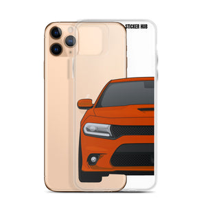 Orange 15-21 Charger - iPhone Case