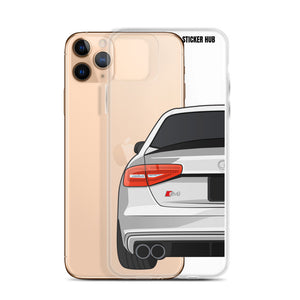 Silver B8.5 Audi S4 - iPhone Case