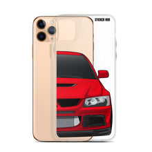 Load image into Gallery viewer, Red Mitsubishi Evo - iPhone Case