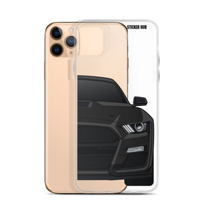 Black 20+ Mustang GT500 - iPhone Case