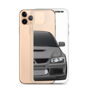 Gray Mitsubishi Evo - iPhone Case