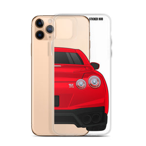 Solid Red R35 Nissan GTR - iPhone Case