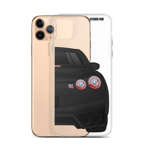 Black R35 Nissan GTR - iPhone Case