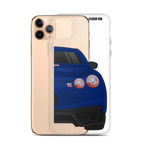 Deep Blue R35 Nissan GTR - iPhone Case